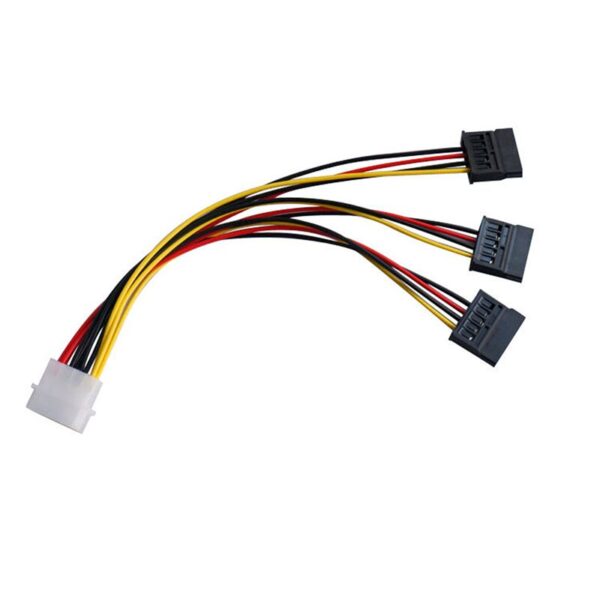 4-Pin-Molex-To-3-SATA-Cable